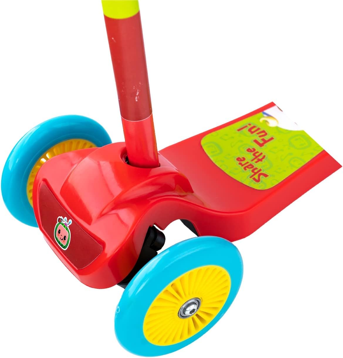 Cocomelon Tilt N Turn Scooter, Multicolor, G003