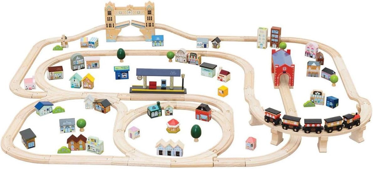 Le Toy Van London Train Set 120 Pieces