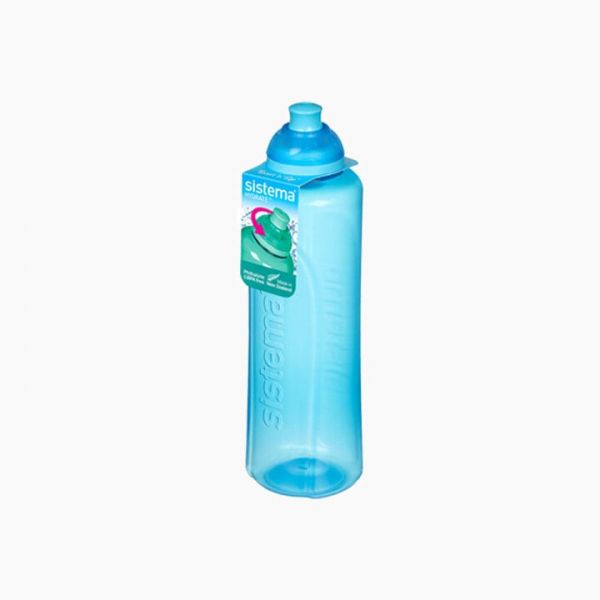 Sistema Swift Squeeze Water Bottle, Hydrate, Leakproof, BPA-Free, Assorted color, 1 Piece - 480ML