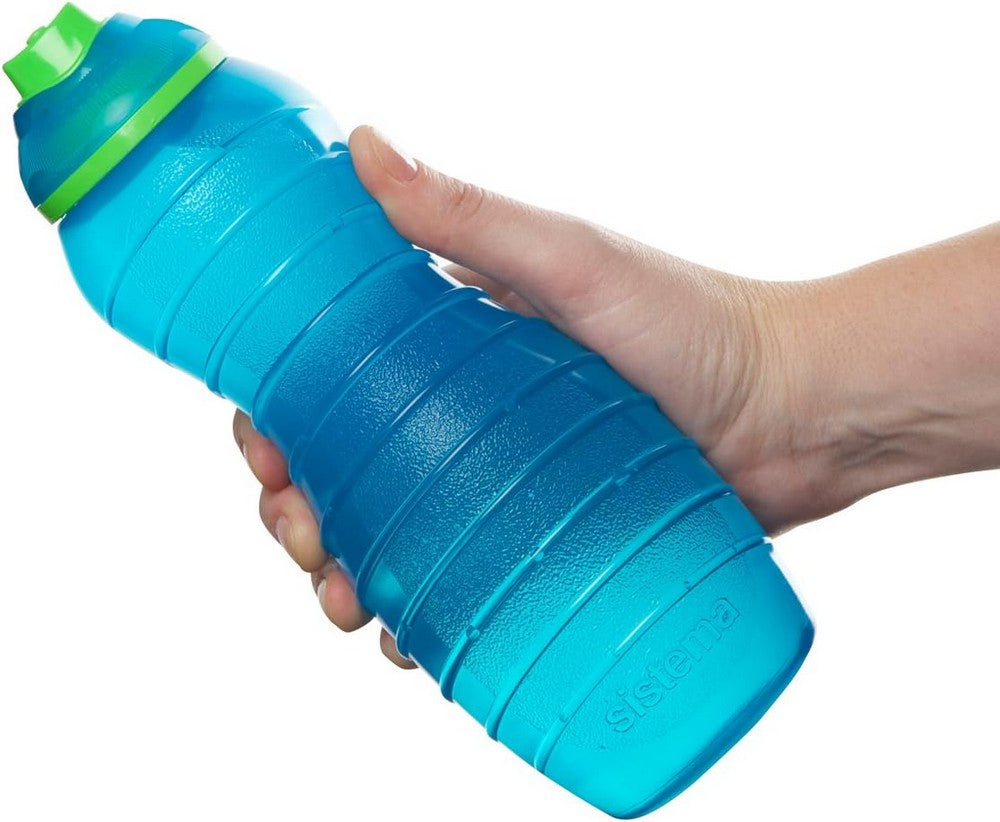 Sistema Davina Water Bottle, Portable, Drink Bottle, Lightweight, Travel-Friendly, Twist N Sip, Assorted 1 Piece, 700ML
