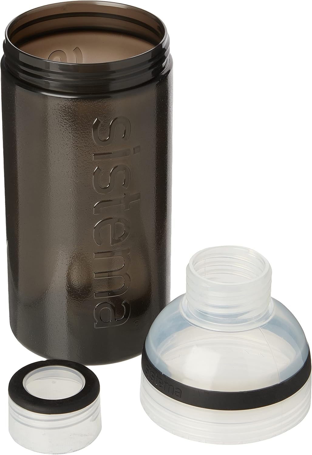 Sistema Trio Bottle, Lightweight, Hydration, LeakProof, Reusable water Bottle, Asstorted colors, 1 Piece - 580ml