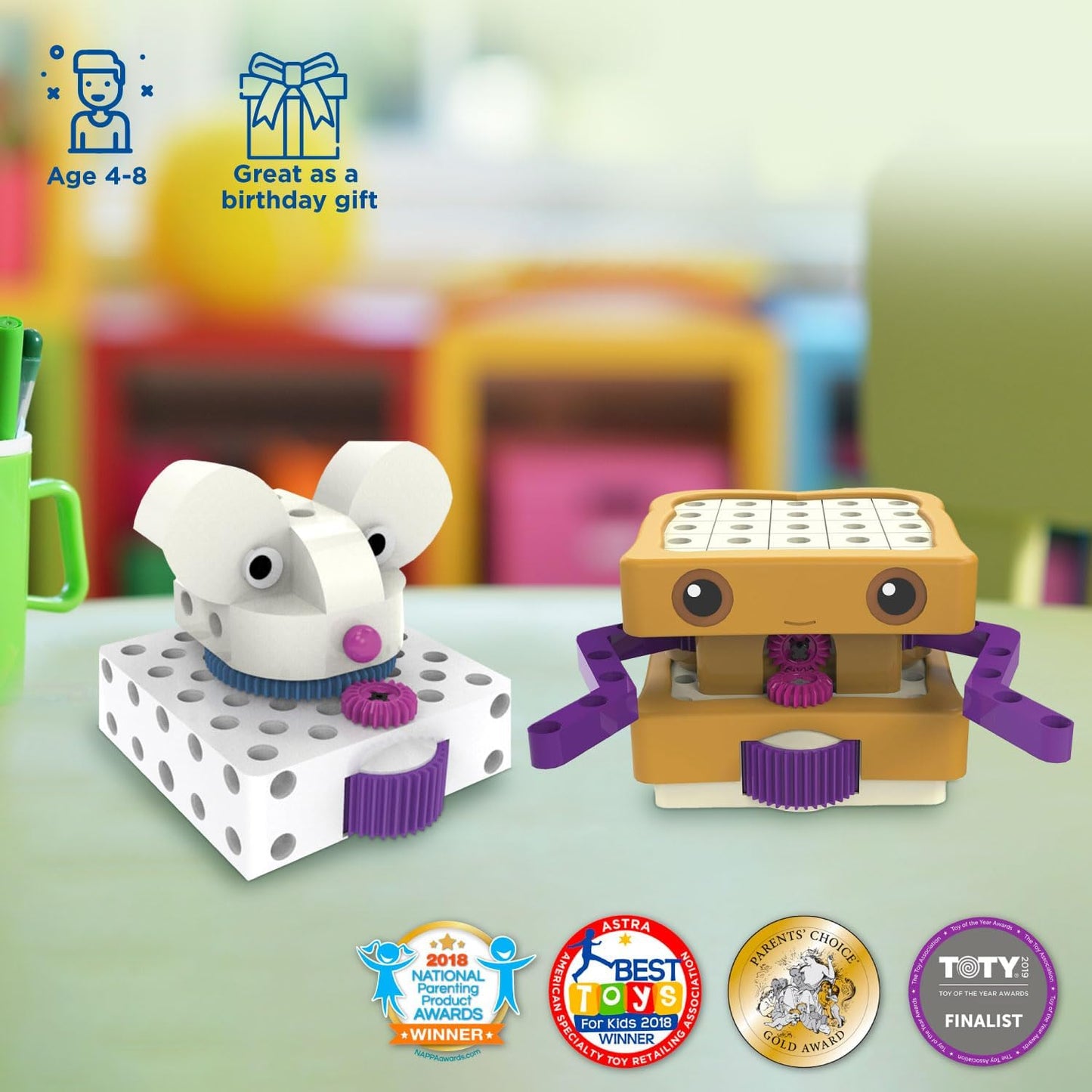 Thames & Kosmos 567012 Kids First Coding & Robotics | No App Needed | Grades K-2 | Intro To Sequences, Loops, Functions, Conditions, Events, Algorithms, Variables | Parents Choice Gold Award Winner |