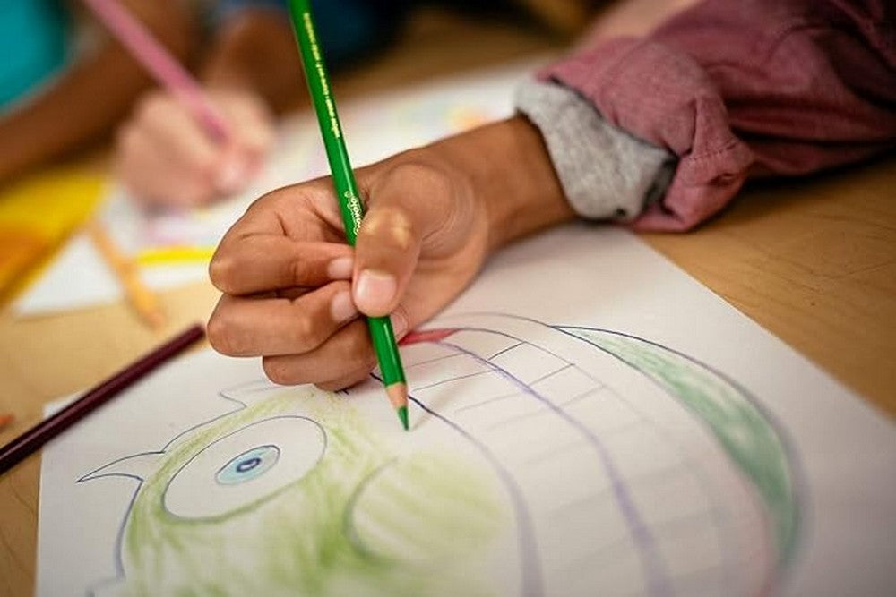 Crayola 12-count Colored Pencils, Long - Vibrant Colors, Easy to Sharpen, Art Projects, Creative Supplies, Classroom Essentials, Drawing Pencils