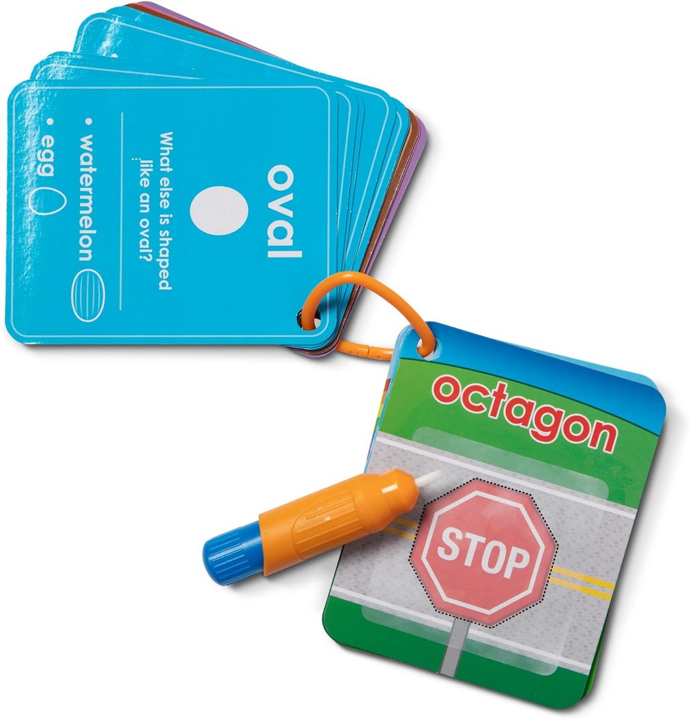 Melissa & Doug Water WOW! Splash Cards – Shapes, Numbers & Colors Theme, Reusable Water Reveal Activity Cards for Kids, Ideal for Ages 3+