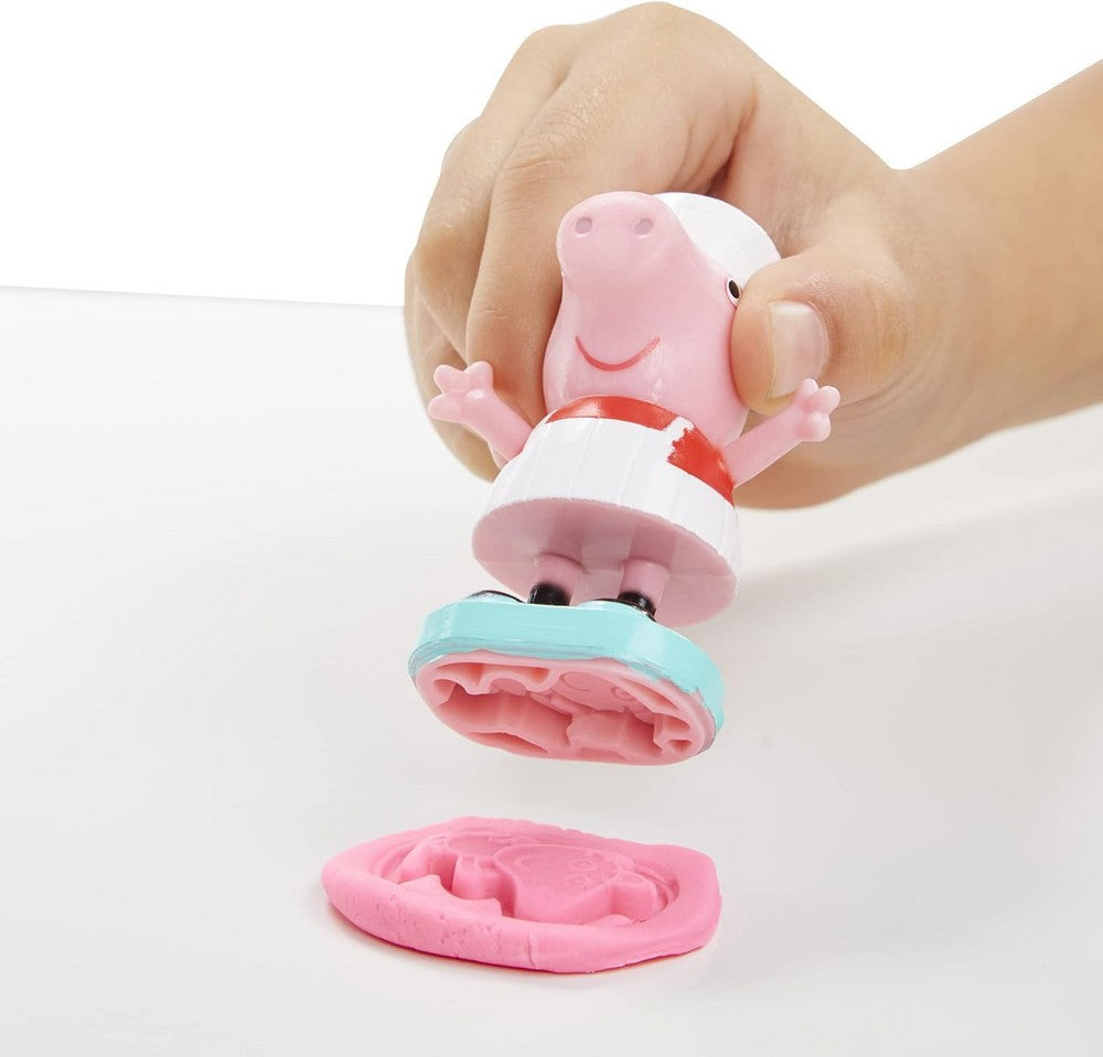 Play-Doh Peppa Pig Ice Cream Truck Playset - Kids Creative Toy, Peppa Pig Figures, Fun Ice Cream Making, Non-Toxic Modeling Clay, Sensory Play, Kids Activity, Gift for Children, Pretend Play