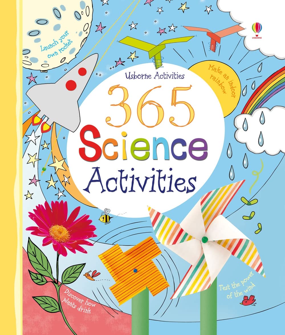 Usborne 365 Science Activities – Fun Daily Experiments, Hands-On Learning, Educational Science for Kids, Ages 5+, Creative Activities