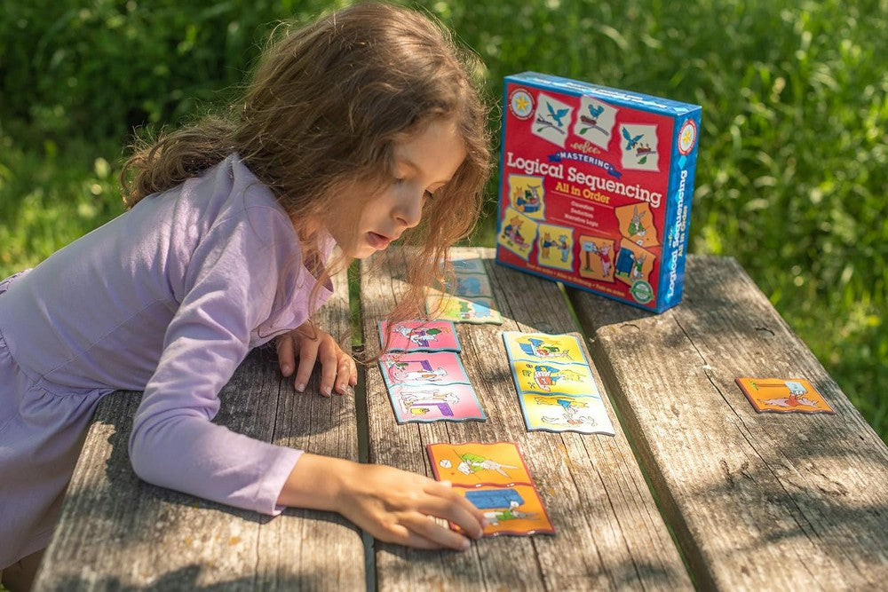 eeBoo All In Order - Educational Learning Game for All Learner Levels, Fun and Engaging Activity for Kids to Develop Organizational Skills