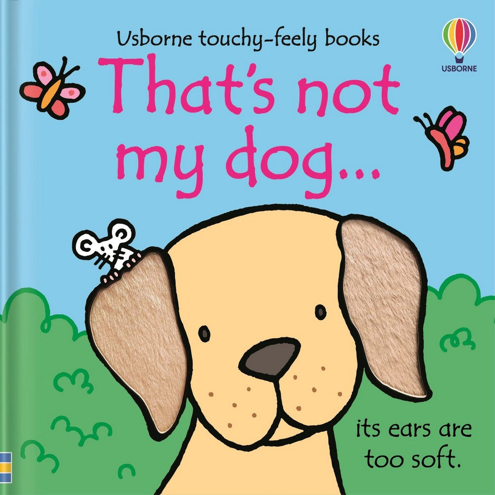 Usborne That's Not My Dog - Touch and Feel Baby Book, Interactive Early Learning, Dog-Themed, Toddler Book