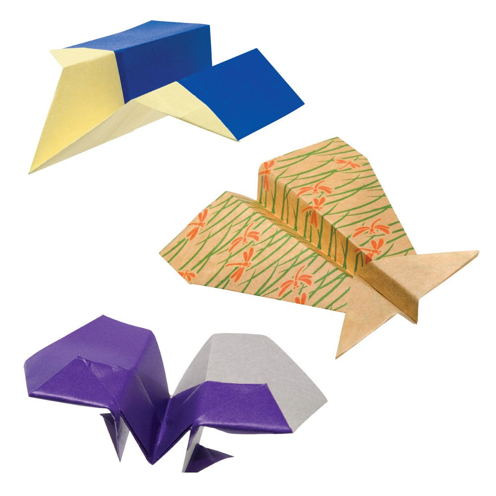 Hinkler Ultimate Paper Planes Activity Case – DIY Paper Folding Kit, Includes Colorful Paper, Instructions, and Fun Plane Designs