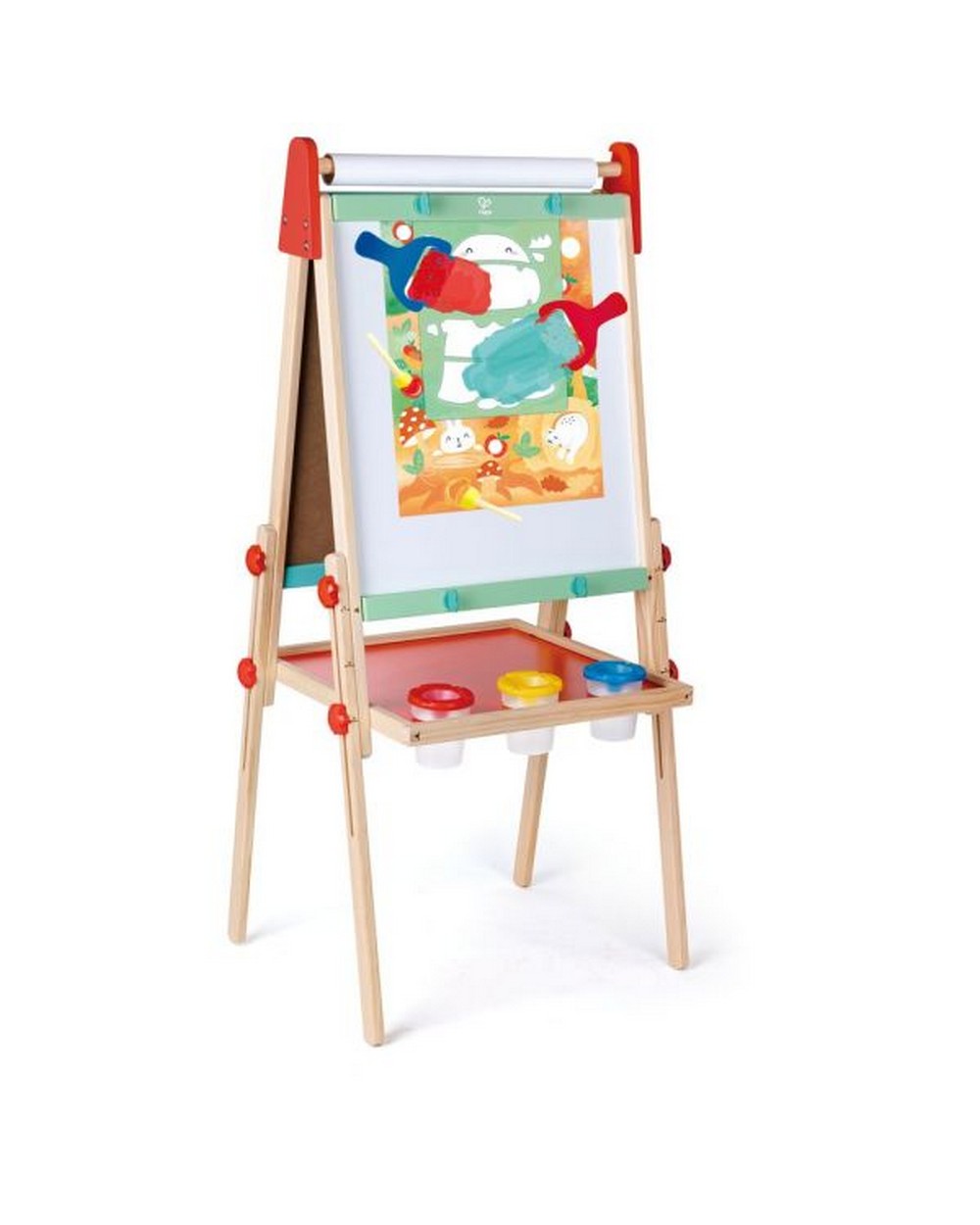 Hape Sponge Painting Fun, Kids Art Supplies, Creative Painting Kit, Mess-Free Art, Educational Activity