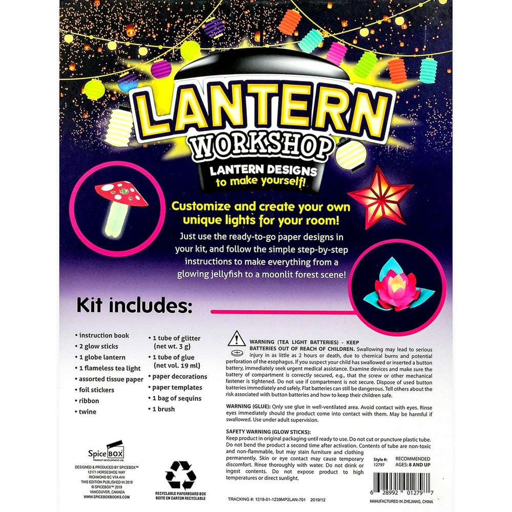 SpiceBox Lantern Workshop – Kids Creative Craft & DIY Lantern Making Kit