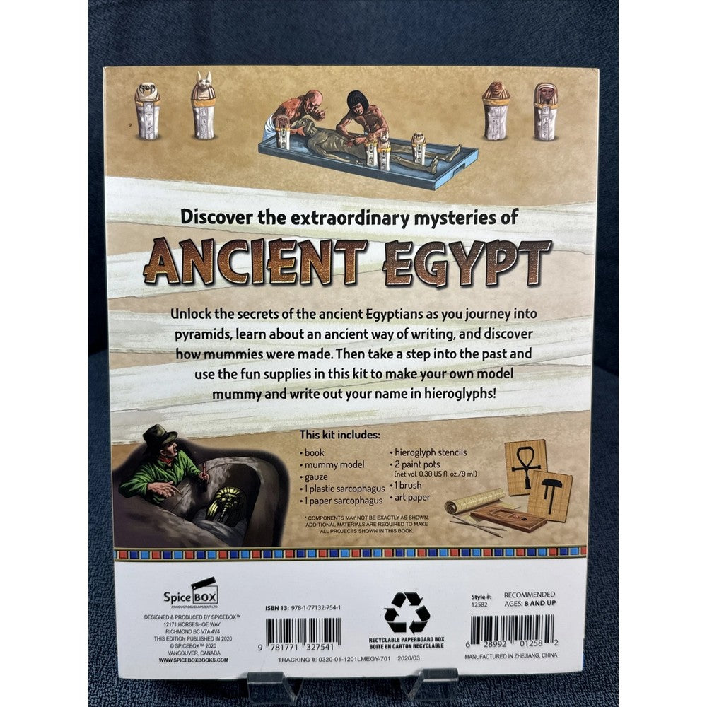 SpiceBox Ancient Egypt – Kids Educational History & Craft Activity Kit