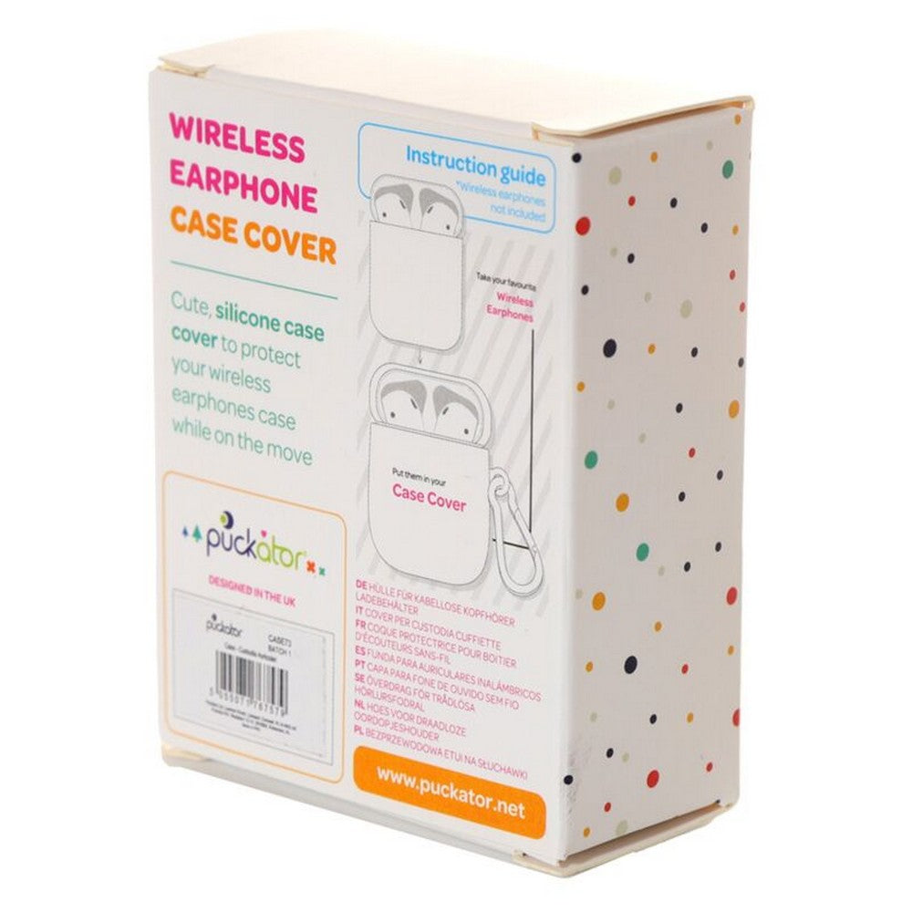 Puckator Shiba Inu Dog Silicone Case Cover for Wireless Earphones – Cute Protective AirPods Case