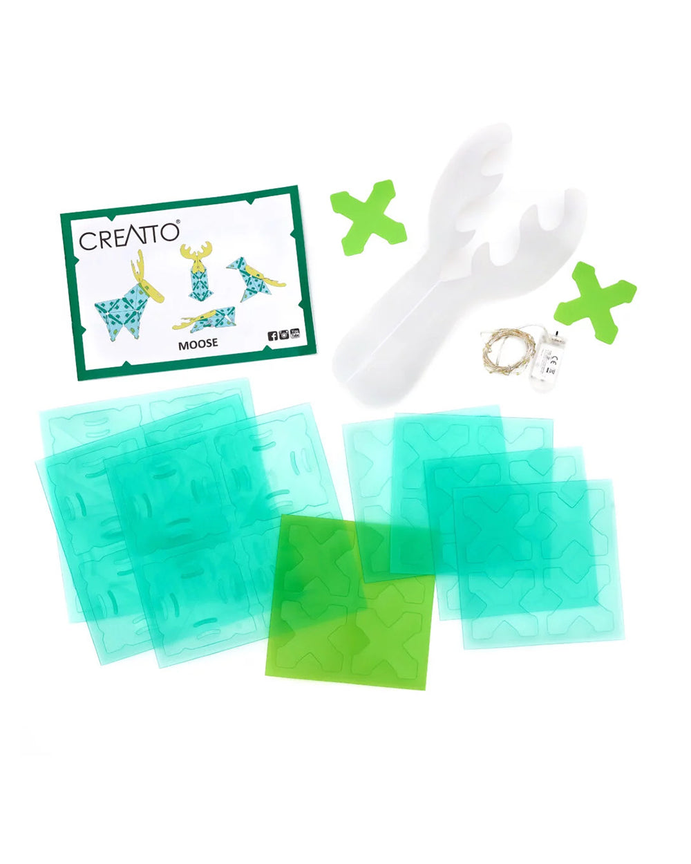 Thames & Kosmos Creatto Moose Light Up Crafting Puzzle Kit