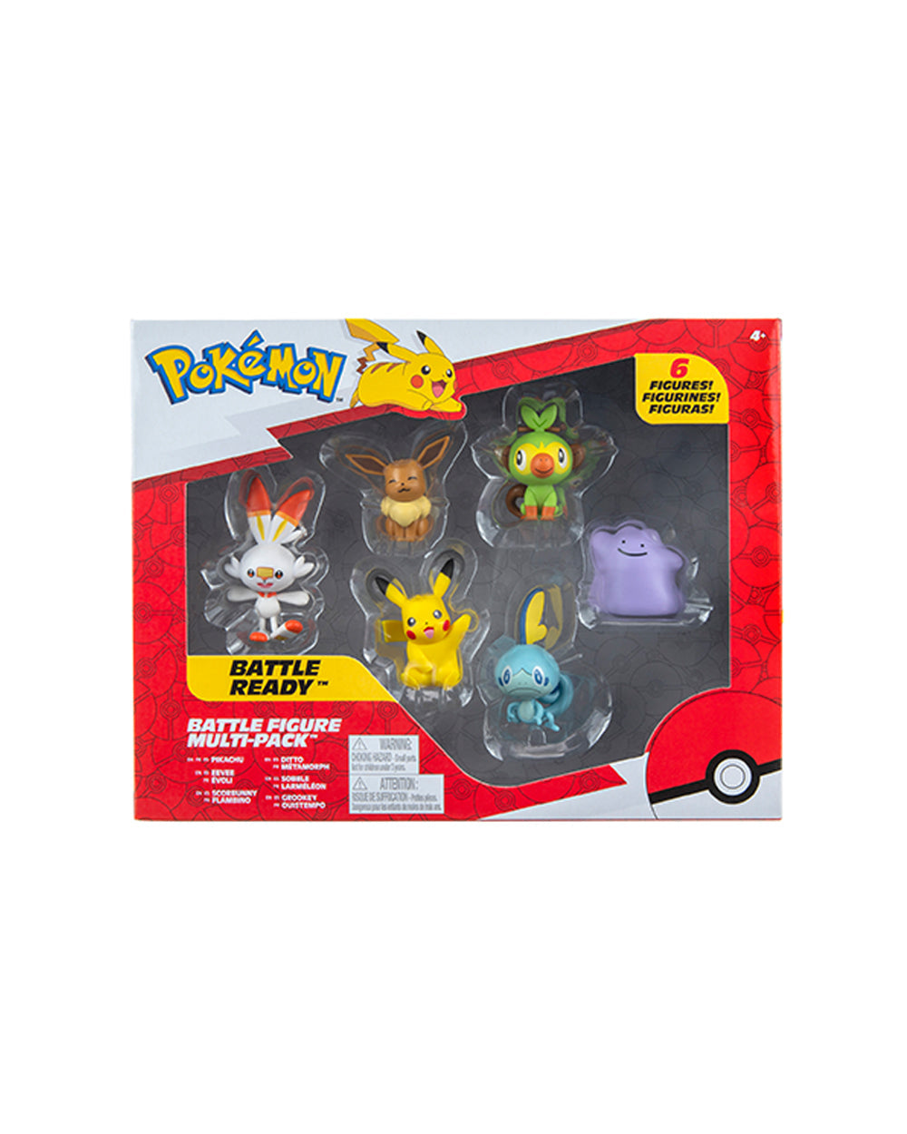 Pokemon Battle Figure Multi 6Pack Assorted 1 Piece