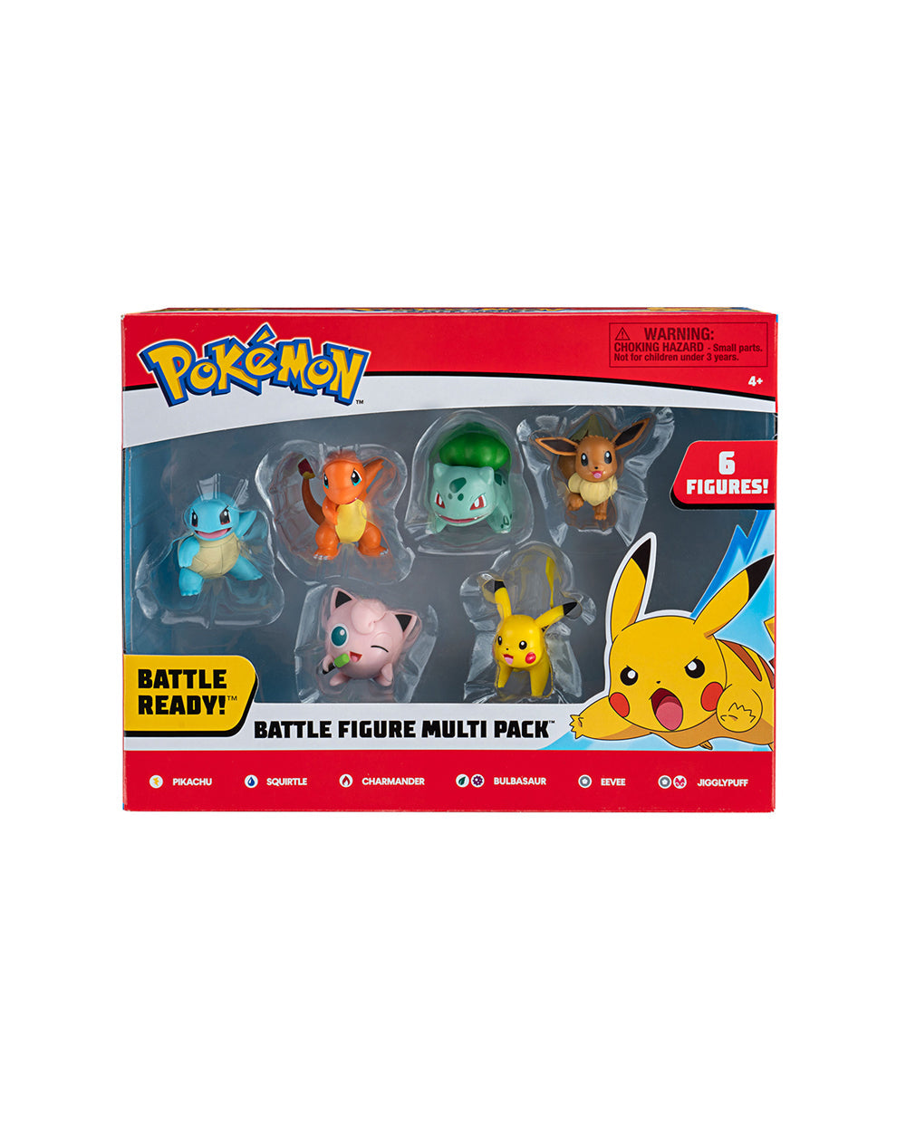 Pokemon Battle Figure Multi 6Pack Assorted 1 Piece