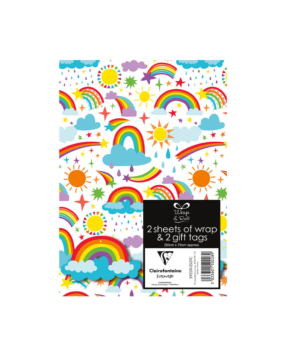 Wrap & Roll Rainbows 2 Sheet 2 Tag