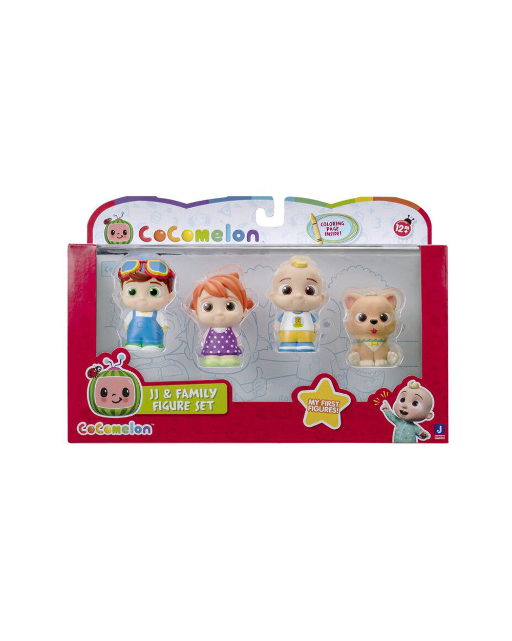 Cocomelon JJ & Family 4 Figure Pack