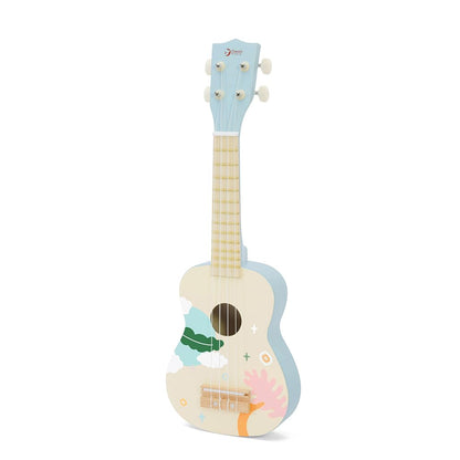 Classic World Iris Ukulele Make Music Fun toy ukulele with pink color and educational toys for toddlers