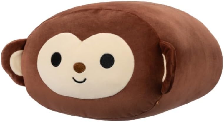 12 inch Medium Plush StackablesMilly Brown Monkey Officially Licensed Kellytoy Plush Toy Colorful Soft Gift for Kids Girls & Boys Washable Squishy Stuff Toy Multicolor All Age