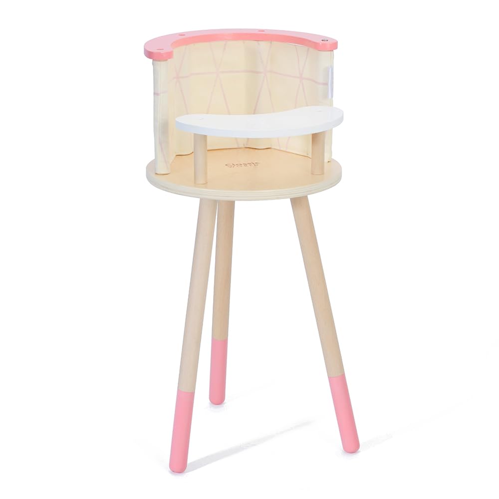 Classic World Modern Wooden High Chair, it’s an adjustable high chair for babies and toddlers, nursery furniture