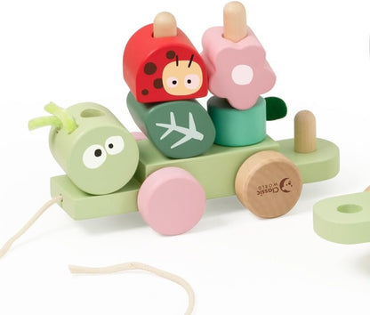 Classic World Pull Jungle Activity Gym: Sensory Play with Sounds & Textures, Interactive Play for Curious Toddlers