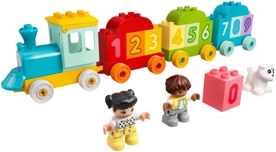 LEGO Duplo Number Train - Learn To Count, Building Block Kids Toy, Age 1.5+ 10954 (23 pieces)