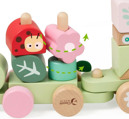 Classic World Pull Jungle Activity Gym: Sensory Play with Sounds & Textures, Interactive Play for Curious Toddlers