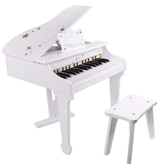 Classic World Grand Piano Toy, White