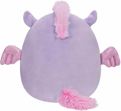 7.5 inch Rei Pink and Purple Pegasus Officially Licensed Kellytoy Plush Toy Colorful Soft Gift for Kids Girls & Boys Washable Squishy Stuff Toy Multicolor All Age