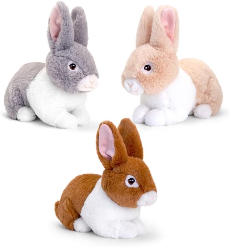 Keeleco Bunnies 18cm Assorted, One Piece Sold Separately