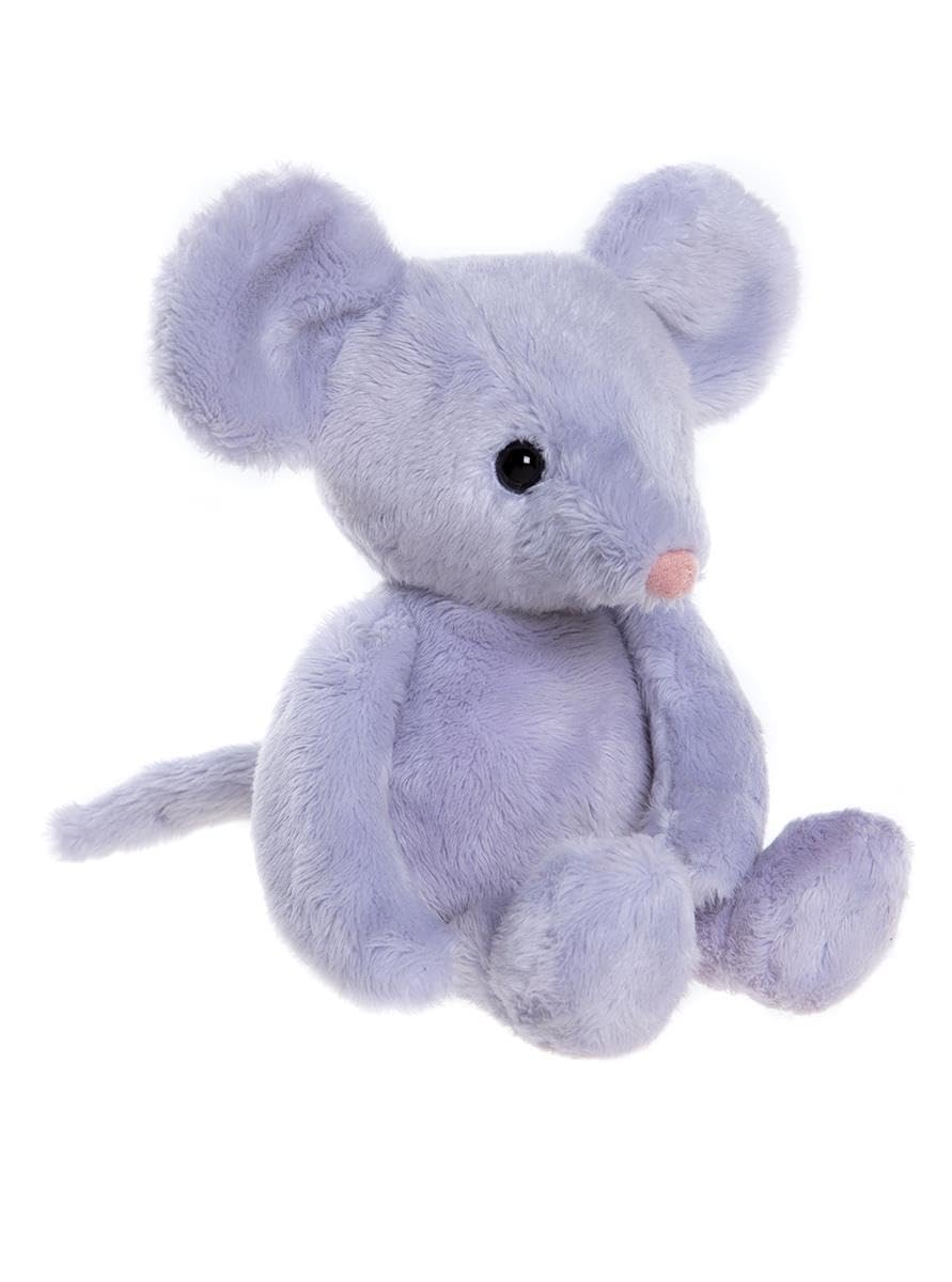 Charlie Bears Bear & Me Pip Mouse Silver Grey Teddy Bear Soft Plush Animal Cute Toy 7 Inches Tall