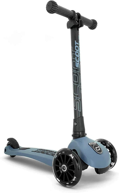 Scoot &Ride Highway kick 3 LED Scooter, Steel