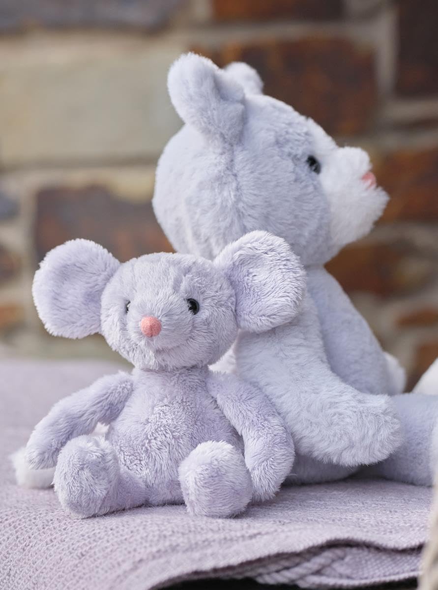 Charlie Bears Bear & Me Pip Mouse Silver Grey Teddy Bear Soft Plush Animal Cute Toy 7 Inches Tall