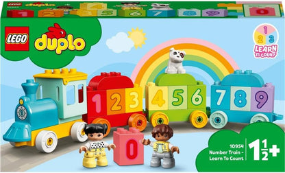 LEGO Duplo Number Train - Learn To Count, Building Block Kids Toy, Age 1.5+ 10954 (23 pieces)