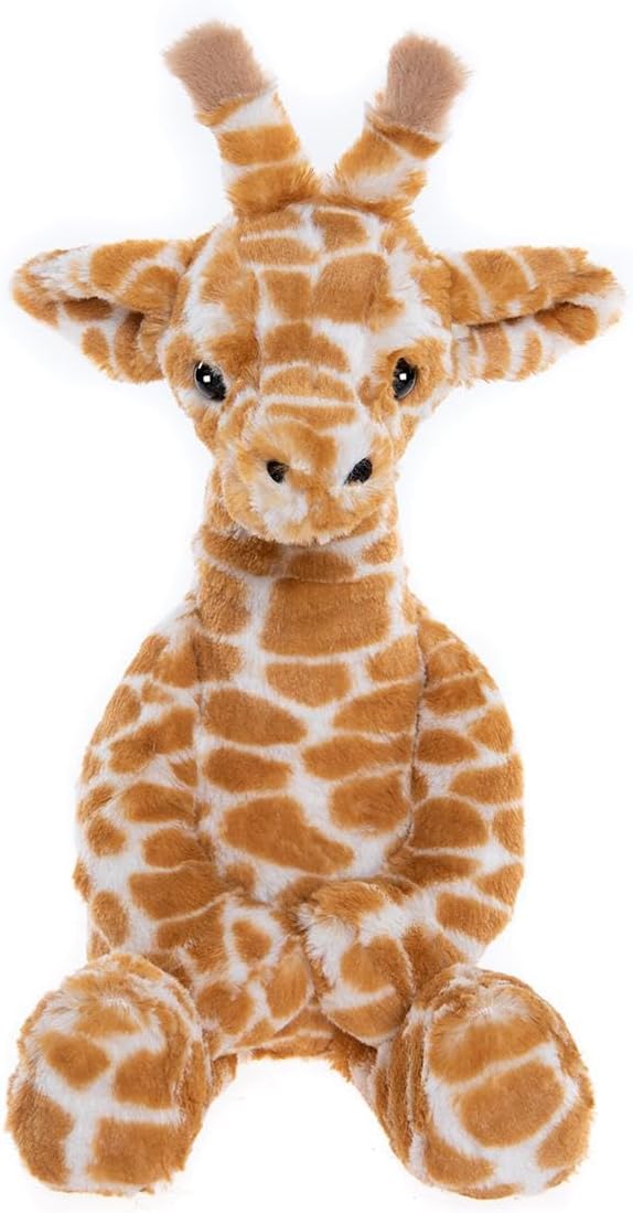 Bear & Me Gilbert Giraffe Teddy Bear Soft Plush Orange Animal Cute Toy Stuffed Safari - 17 Inches Tall