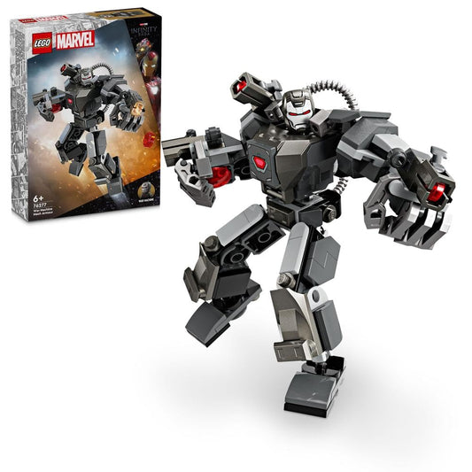 LEGO® Marvel War Machine Mech Armour 76277 Building Blocks Toy Set; Superhero Toys for Boys, Girls, and Kids (154 Pieces)