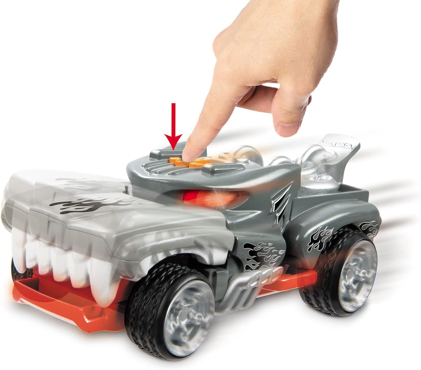 Mondo Hotwheels Lights & Sounds Monster Action Battery-Operated,