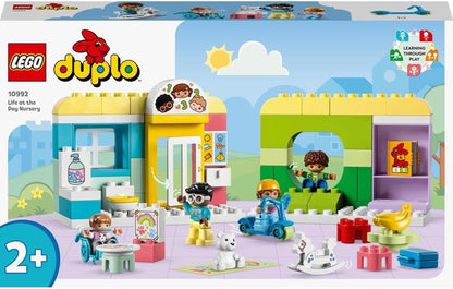 LEGO 10992 DUPLO Town Life At The Day Nursery, Educational Toy for 2+ Year Old Toddlers, Learning Set with Building Bricks and 4 Figures incl. Preschool Teacher