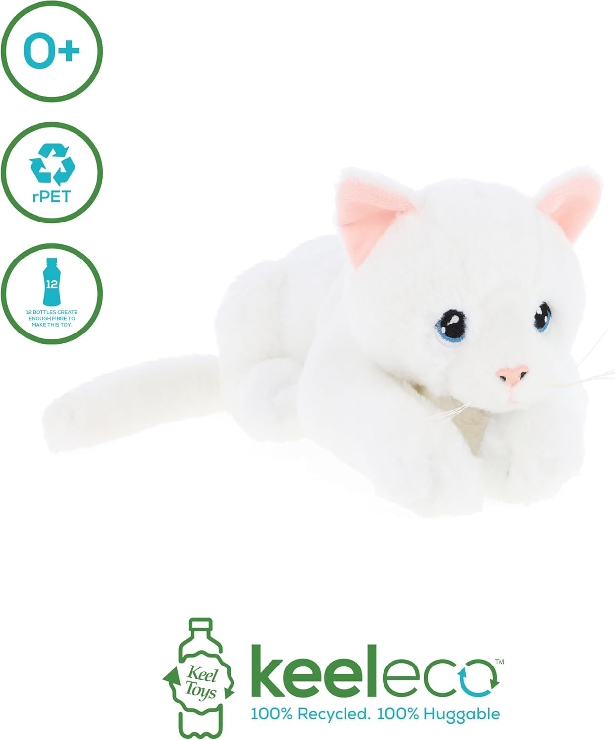 Keeleco Kittens 22cm Assorted, One Piece Sold Separately