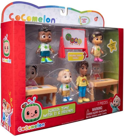 Cocomelon School Time JJ and Friends Multi Pack