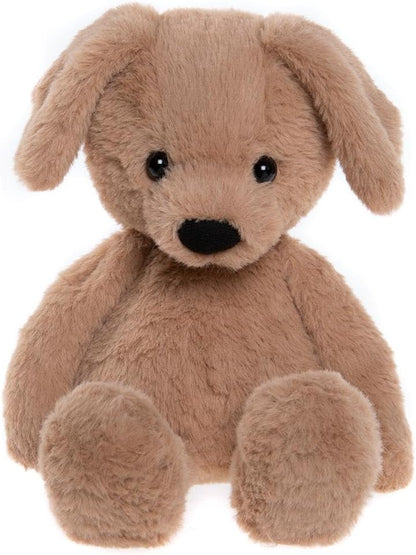 Charlie Bears Bear & Me Ruff Puppy Teddy Bear Oatmmeal Brown Soft Plush Animal Cute Toy Stuffed 12 Inches Tall