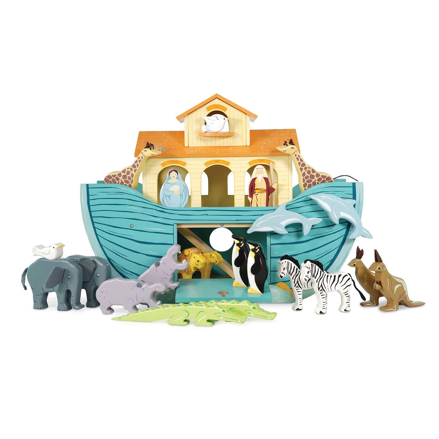 Le Toy Van - Pretend Play Educational Wooden Ark Role Play Toy | Suitable For A Boy Or A Girl 3 Years Old Or Older