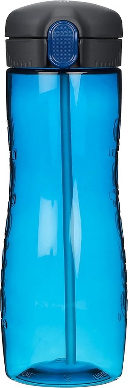 Sistema Tritan Quick Flip Bottle, Quick Flip Lid, Hydration Bottle, Lightweight, Travel-Friendly Assorted 1 Piece - 800 ML