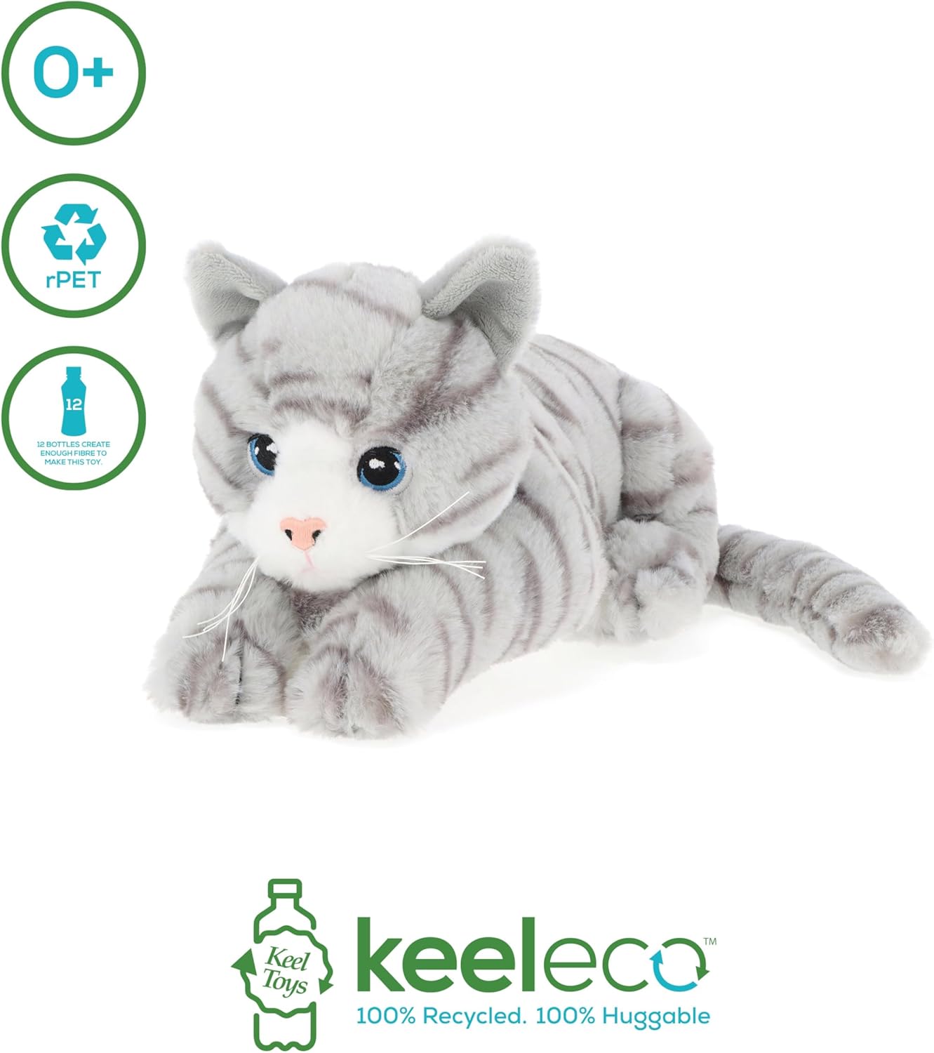 Keeleco Kittens 22cm Assorted, One Piece Sold Separately