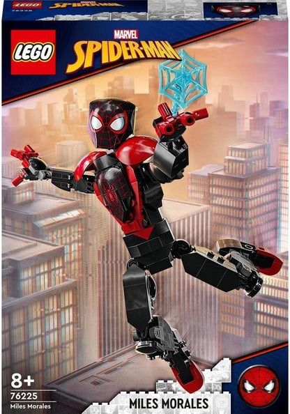 LEGO® 76225 Marvel Miles Morales Figure Set, Fully Articulated Spider-Man Action Toy, Super Hero Movie Collectible, Birthday Gift Idea for Kids