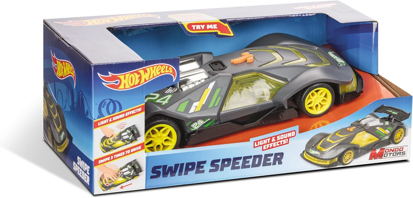 Hot Wheels Swipe Cyber Speeder Lights & Sounds