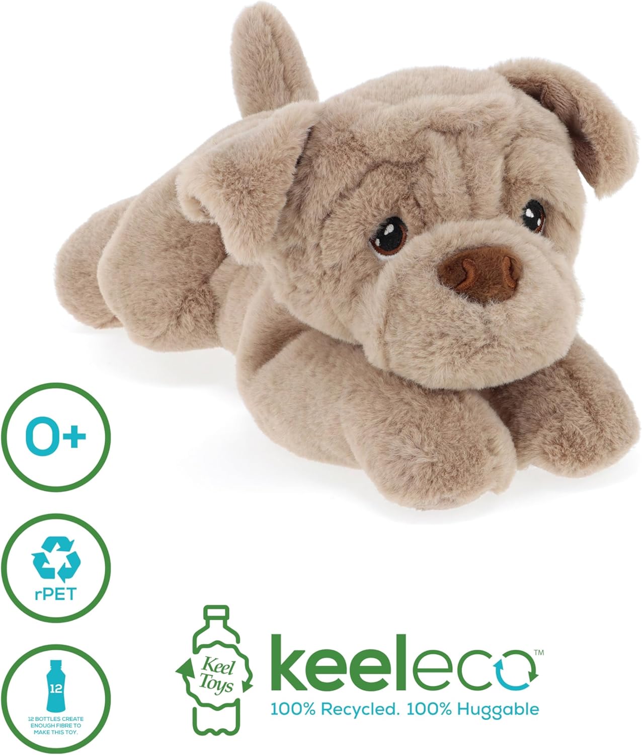 Keeleco Puppies 22cm Assorted, One Piece Sold Separately