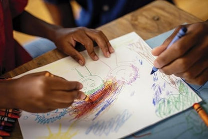 Crayola 64-Count Crayons - Non-Peggable, Vibrant Colors, Ideal for Kids, Art Projects, Classroom Essentials