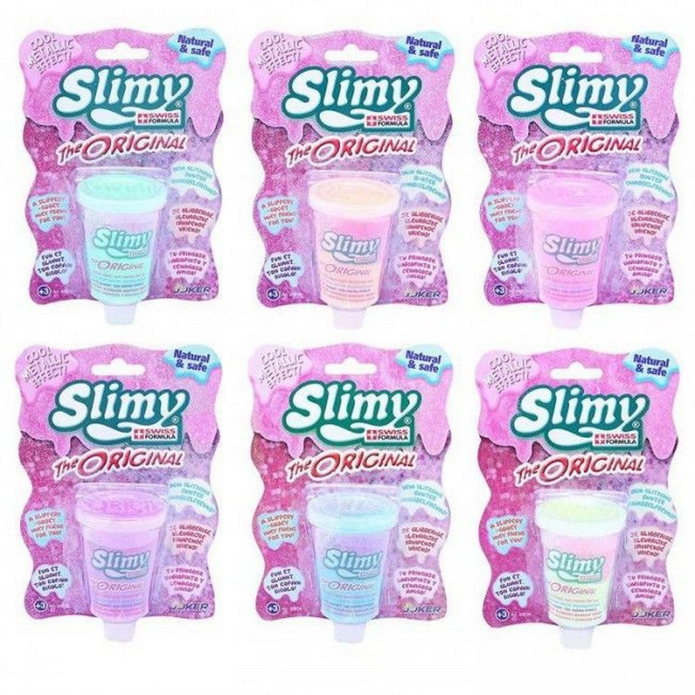 Slimy Mini Original Metallic 80g – Metallic Sensory Slime, Fun Stress ...